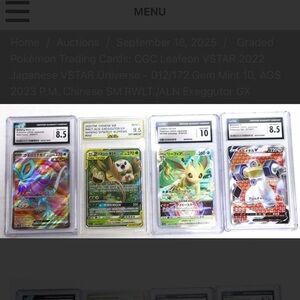 HP Pokémon Card with Multicolor Design